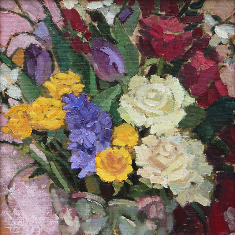 Spring painting by Elena Morozova