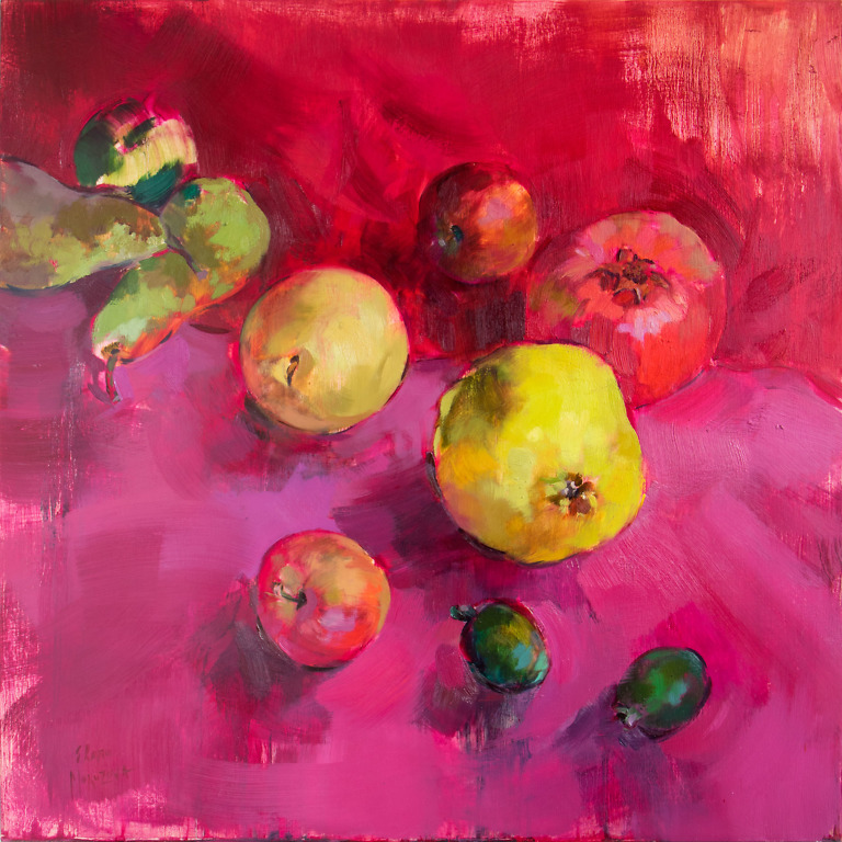 Neon Mood painting by Elena Morozova