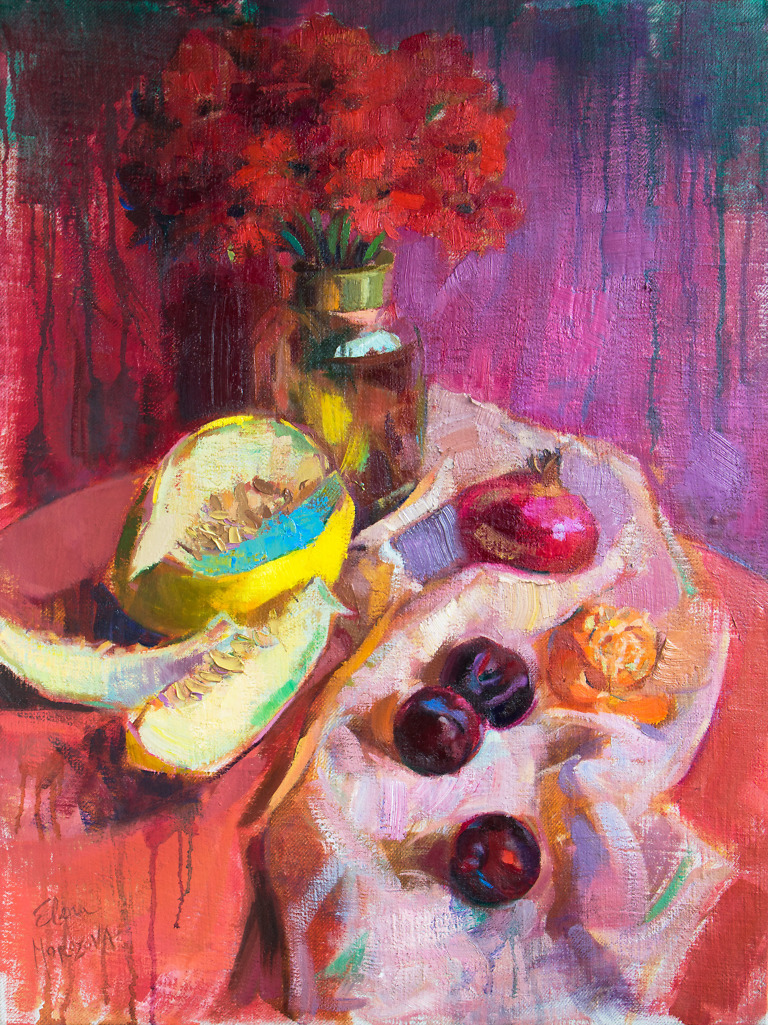 Celebrating Life painting by Elena Morozova