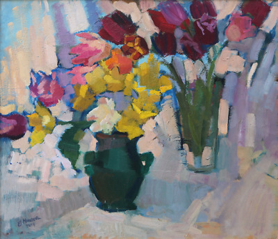 Tulips painting by Elena Morozova