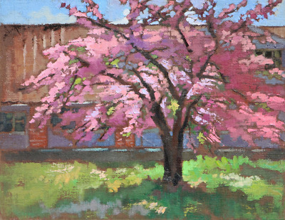 Apple Blossom painting by Elena Morozova