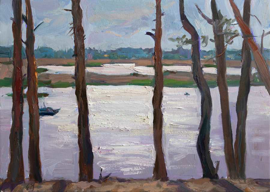 By the River