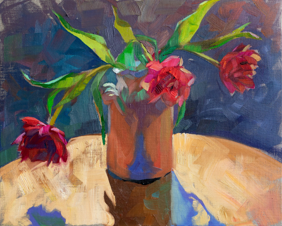 Tulips in the Sunlight