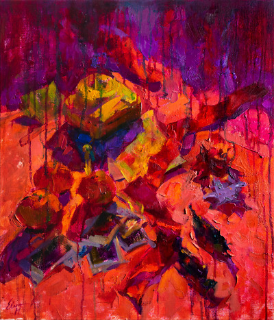 Purple Euphoria painting by Elena Morozova